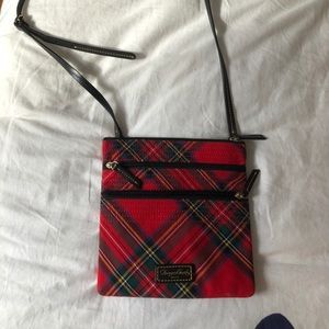 RARE- Red and black DOONEY + BOURKE  crossbody bag